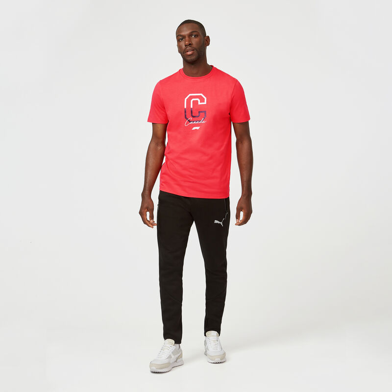 F1 FW RS CANADA TEE - red